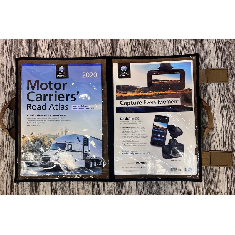 CLEAR Road Atlas - Map Pouch