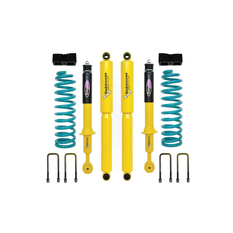 Dobinsons 1.75" to 2" Lift Kit Toyota Tacoma 1998 to 2004 with Quick Ride Rear