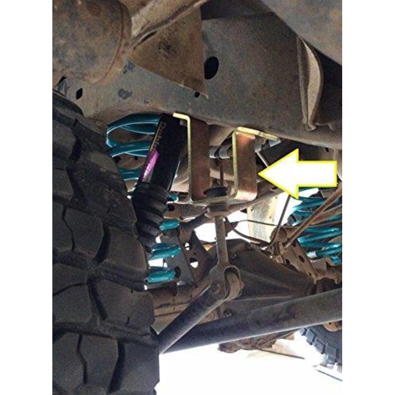 Dobinsons Rear Swaybar Extensions for Toyota Land Cruiser 70 and 80 Series Bottom Chassis Mount(SE59-519)