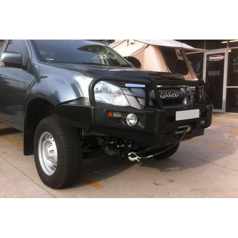 Dobinsons 4x4 Classic Black Deluxe Bullbar for Isuzu D-Max (Mid Year 2012 on) (BU21-3685)