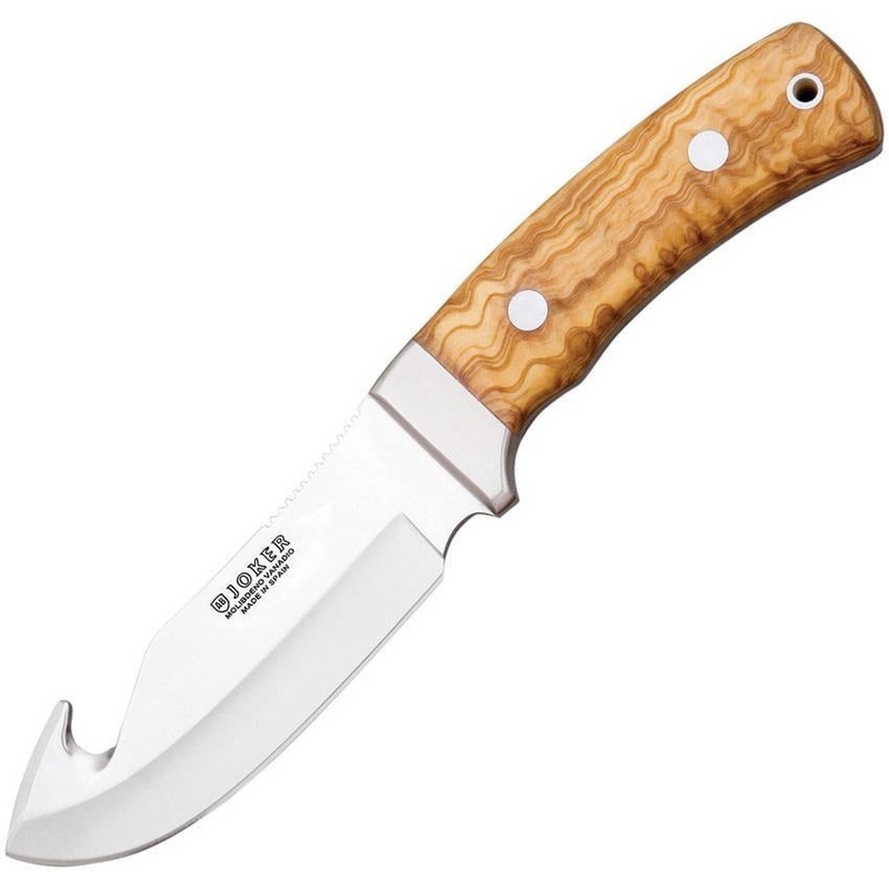 Joker Skinner Knife Olive Handle CO55USA