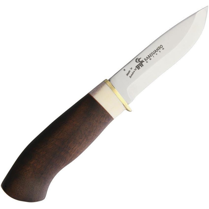 Karesuando Kniven Survival Knife Walnut 3586 WALNUT HANDLE