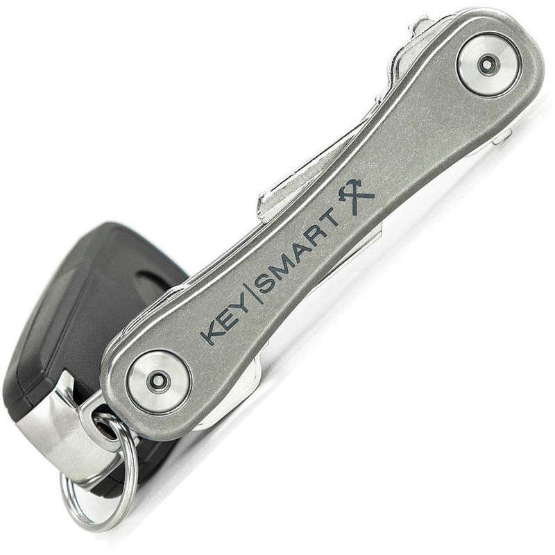 KeySmart Rugged Key Holder Titanium KS607-TI