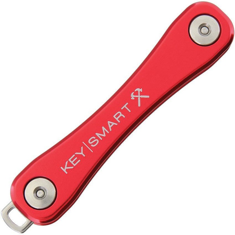 KeySmart Rugged Key Organizer Red KS607-RED