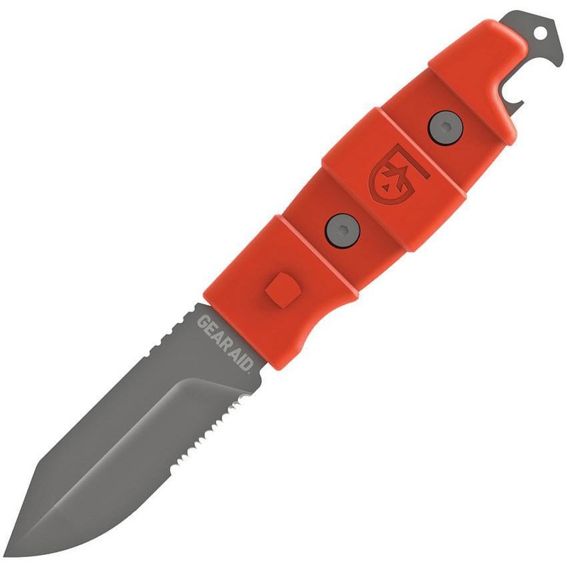 Gear Aid BURI Adventure Knife Orange 62055