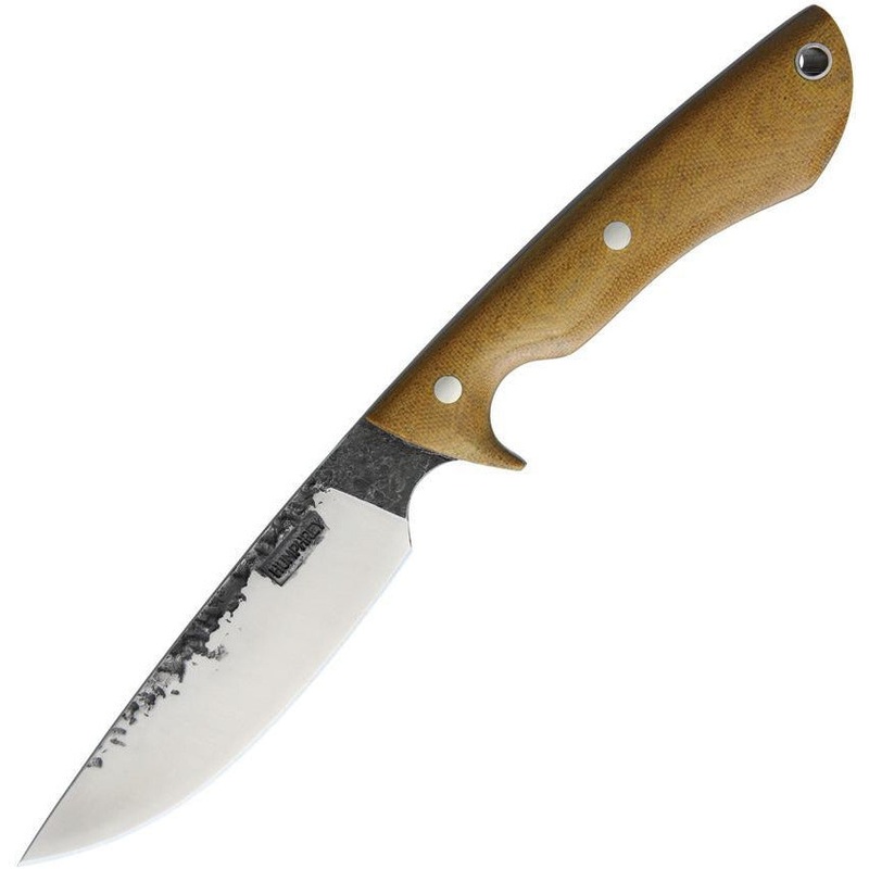 Lon Humphrey Custom Knives Bridger Natural Canvas LHK027 NATURAL