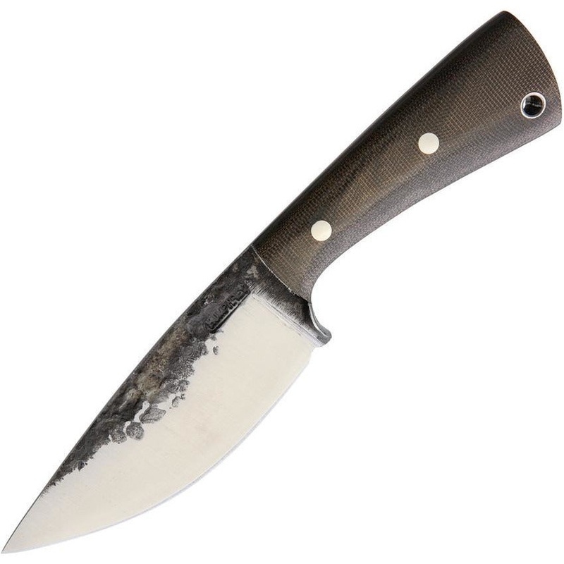 Lon Humphrey Custom Knives Brute De Forge Drop Point DROP POINT GREEN
