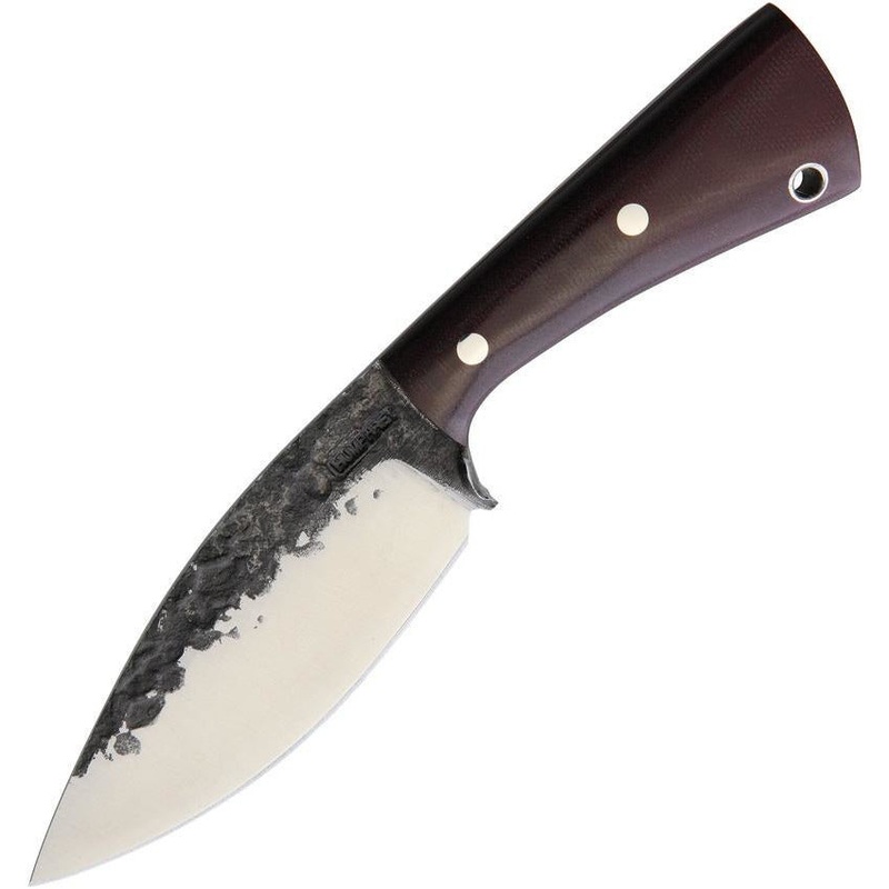 Lon Humphrey Custom Knives Brute De Forge Maroon Spear MAROON SPEAR POINT