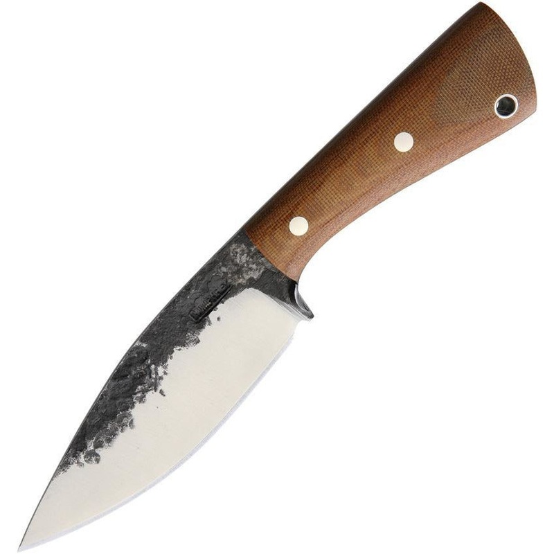 Lon Humphrey Custom Knives Brute De Forge Natural Drop Pt NATURAL DROP POINT
