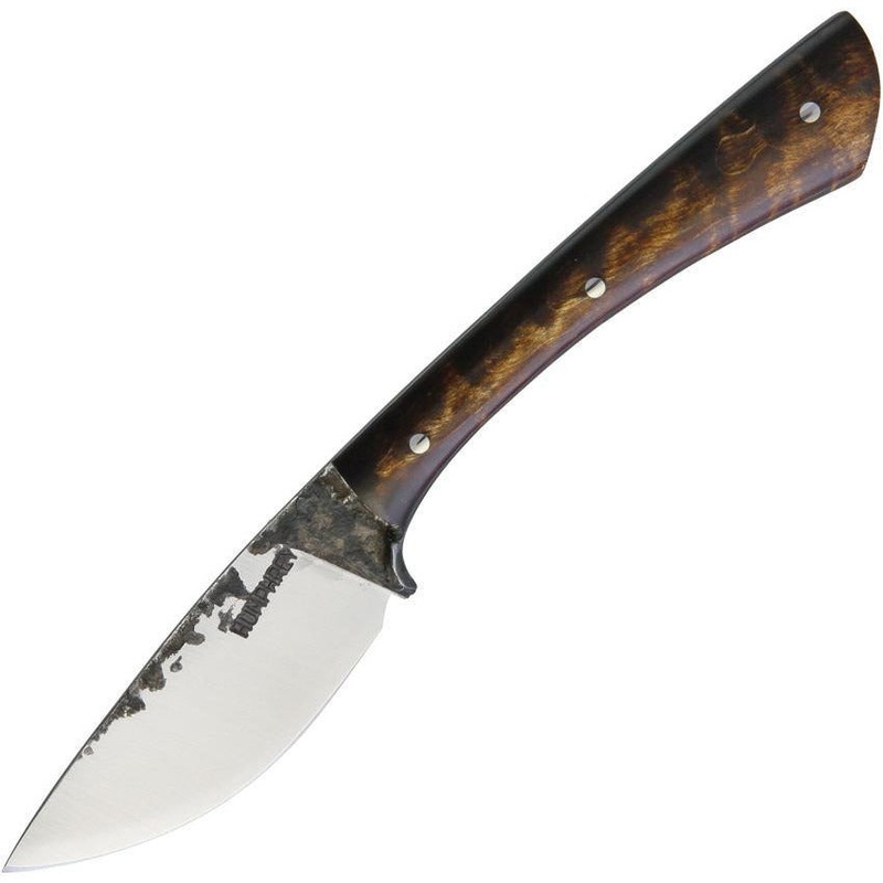 Lon Humphrey Custom Knives Muley Fixed Blade Drop Point MULEY MAPLE HANDLE DROP POINT