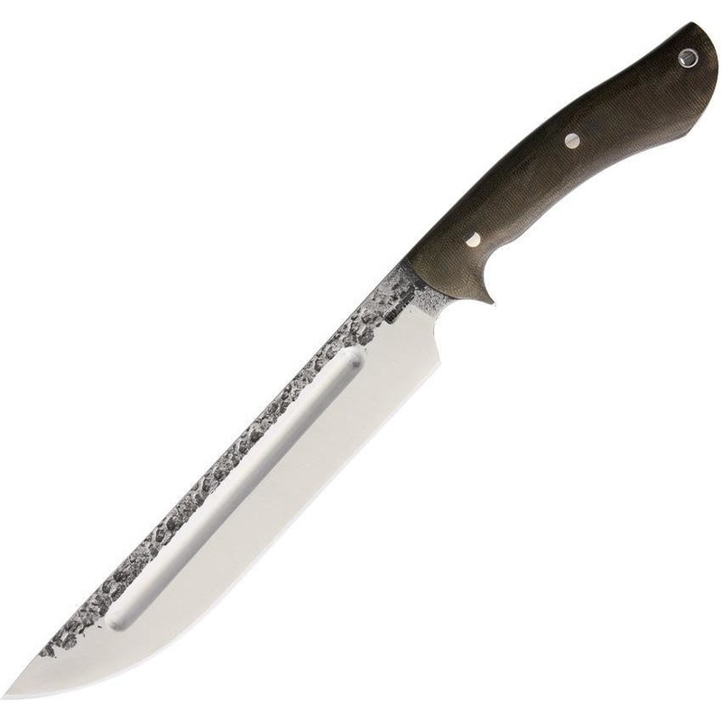 Lon Humphrey Custom Knives Reaver Camp Knife Green REAVER CAMP GREEN