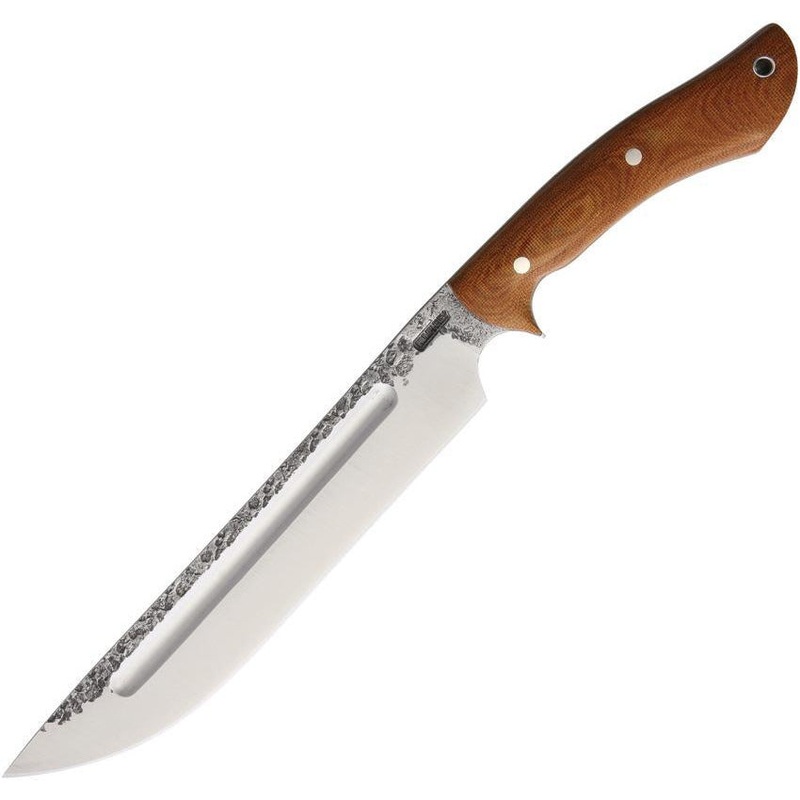 Lon Humphrey Custom Knives Reaver Camp Knife Natural REAVER CAMP NATURAL