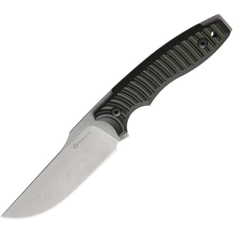 Maserin LEO Fixed Blade Green/Black 919/G10NV