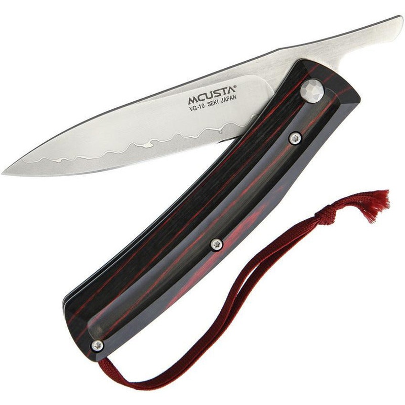 Mcusta Folder Red and Black MC-191C