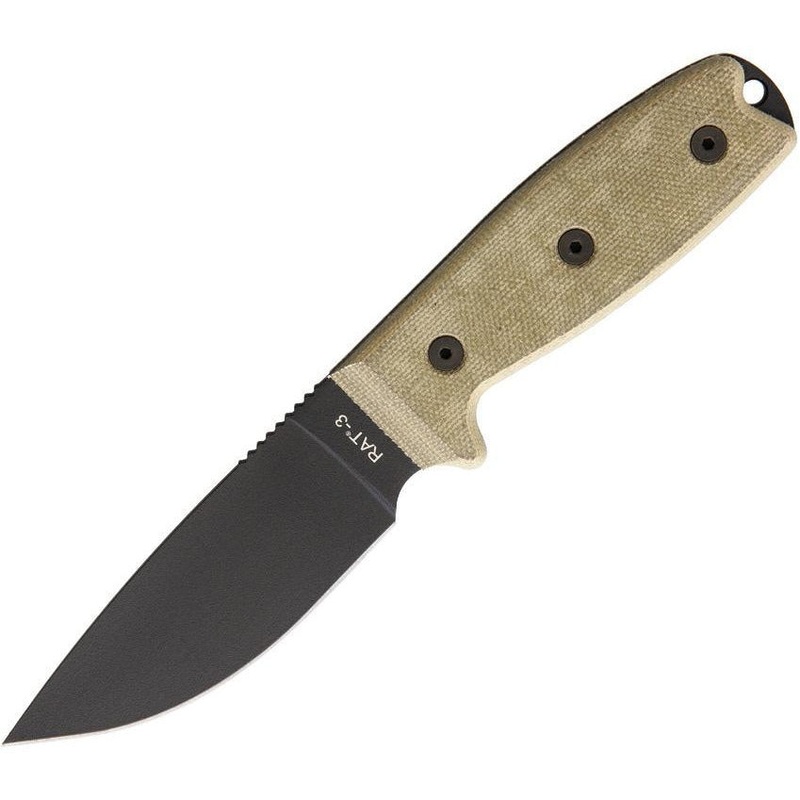Ontario RAT-3 w/Nylon Sheath 8665