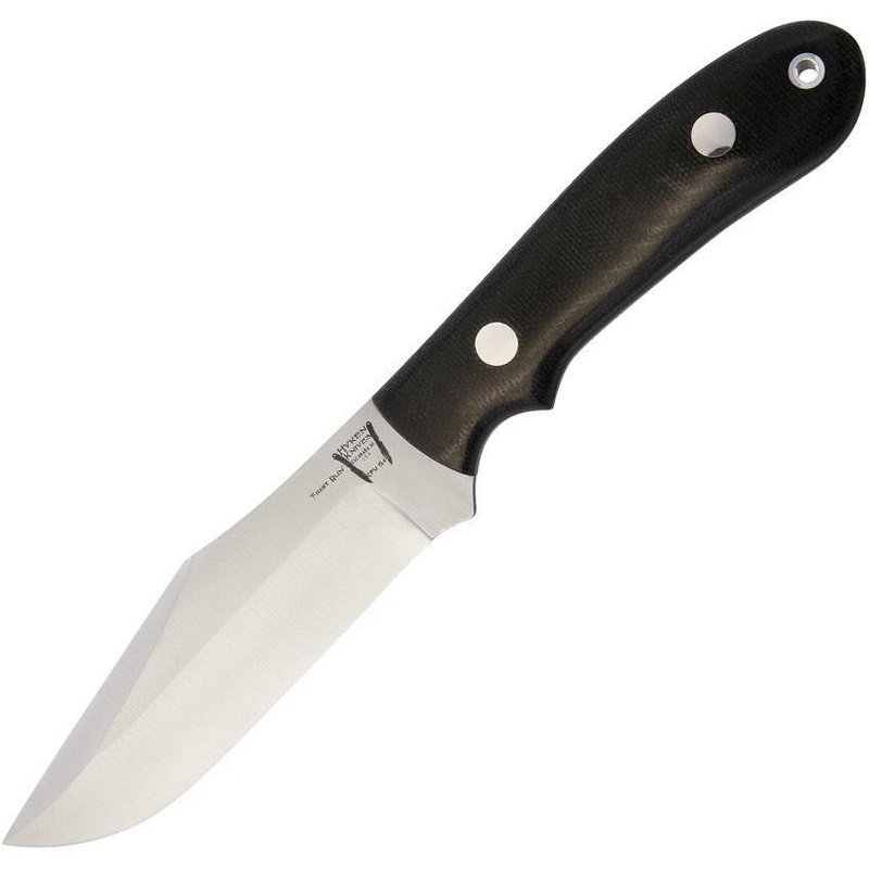 Hyken Knives Harpoon Black Canvas RHHPMBC