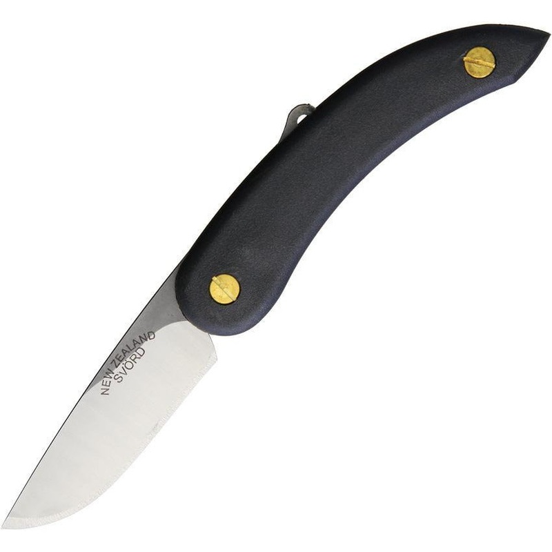 Svord Peasant Knife 12c27 SS Black PKSS