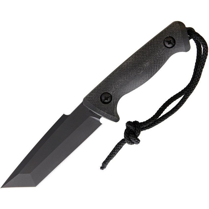 Treeman Combat Knives 19 Delta Black Ops Leather 19 DELTA BK+BK+LEATHER