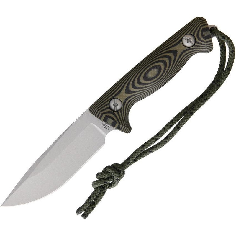 Treeman Combat Knives Recon Hunter Black/Green Kydex RECON HUNTER SL+B/G+KYDEX