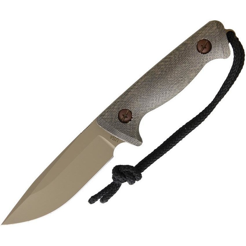 Treeman Combat Knives Recon Hunter Coyote Leather RECON HUNTER CY+GN+LEATHER