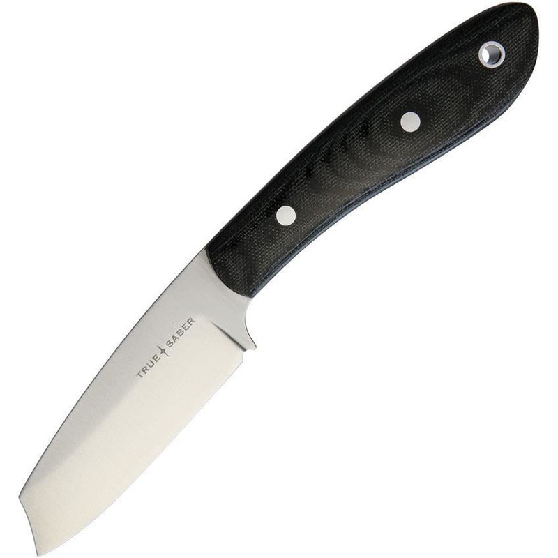 True Saber Knives Ottawa Dah Black Canvas OTTAWA DHA BLACK CANVAS
