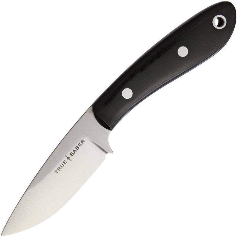 True Saber Knives Seneca Black Canvas SENECA BLACK CANVAS
