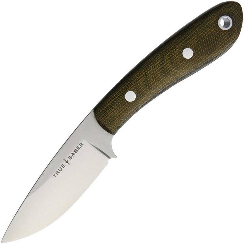 True Saber Knives Seneca Green Canvas SENECA GREEN CANVAS