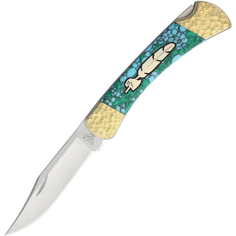 Yellowhorse Custom Buck Folding Hunter YH255