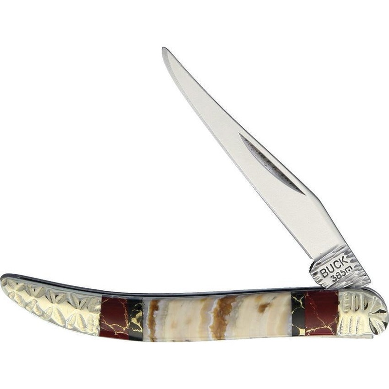 Yellowhorse Custom Buck Toothpick Mammoth YH263 CREAM MAMMOTH TOOTH