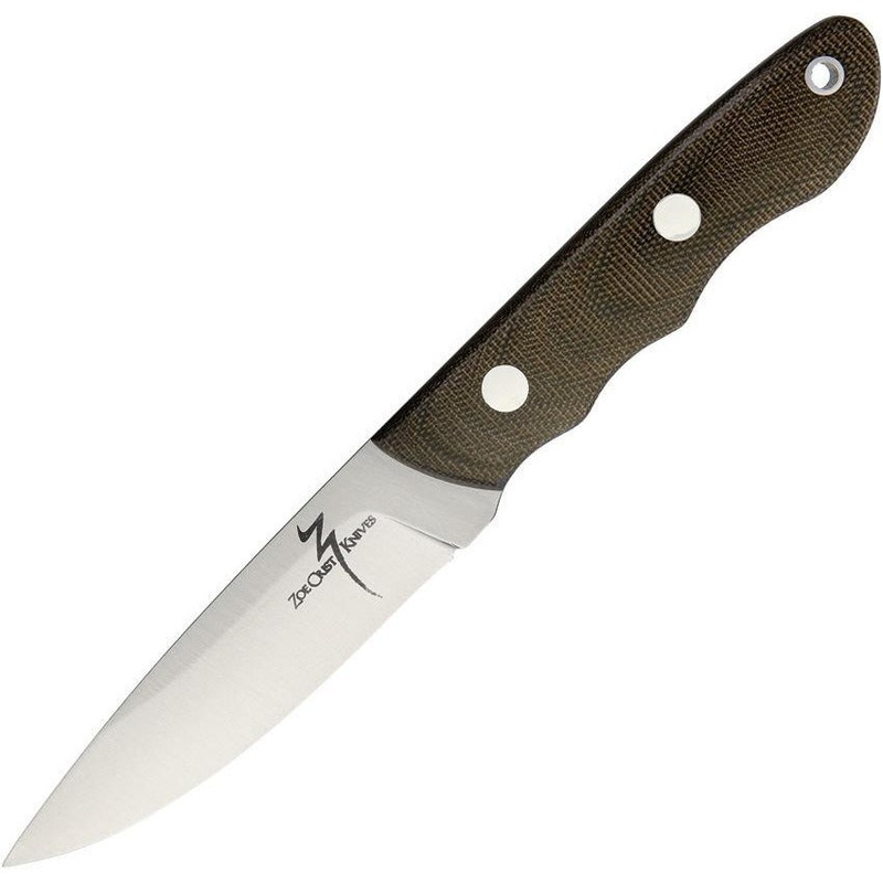 Zoe Crist Knives Backpacker Green K20BP-A2-MGC