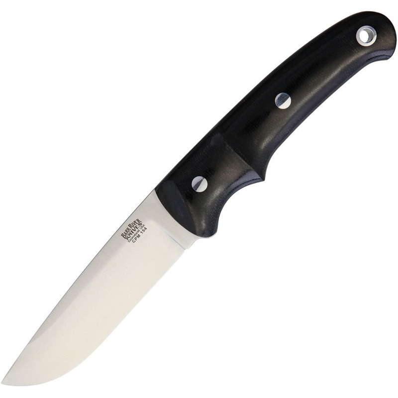 Bark River Drop Point Hunter Black CPM154 02-157MBC