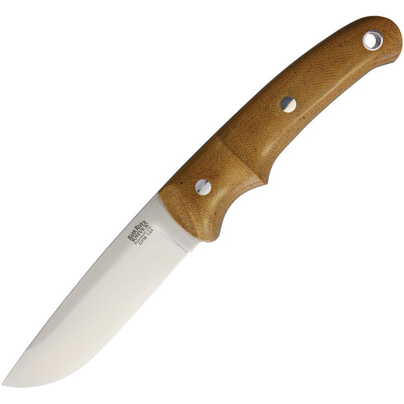 Bark River Drop Point Hunter Natural CPM 02-157MNC
