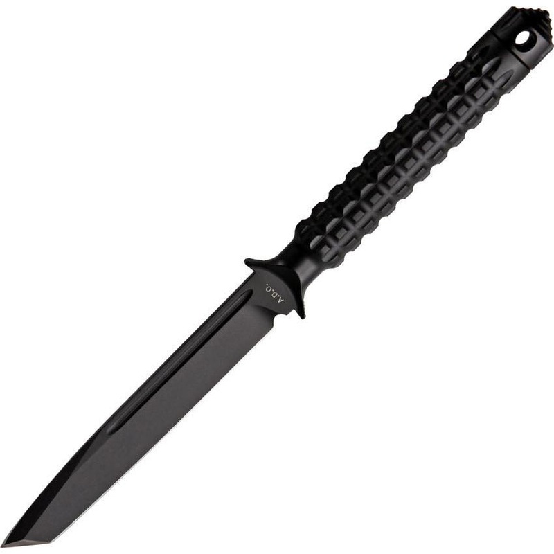Microtech ADO Black Single Tanto