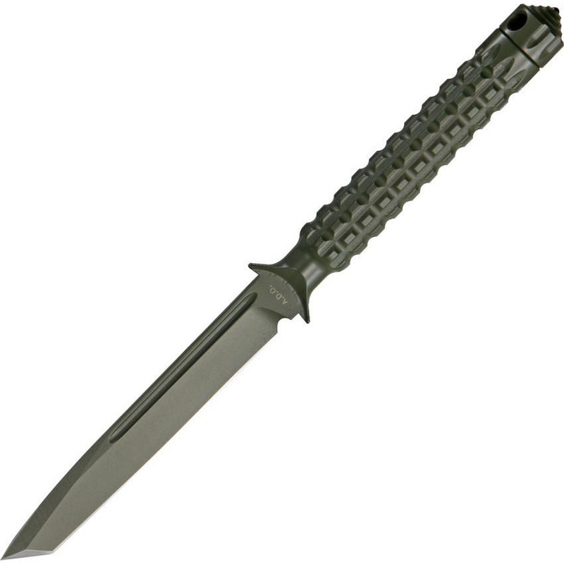 Microtech ADO OD Green Single Tanto