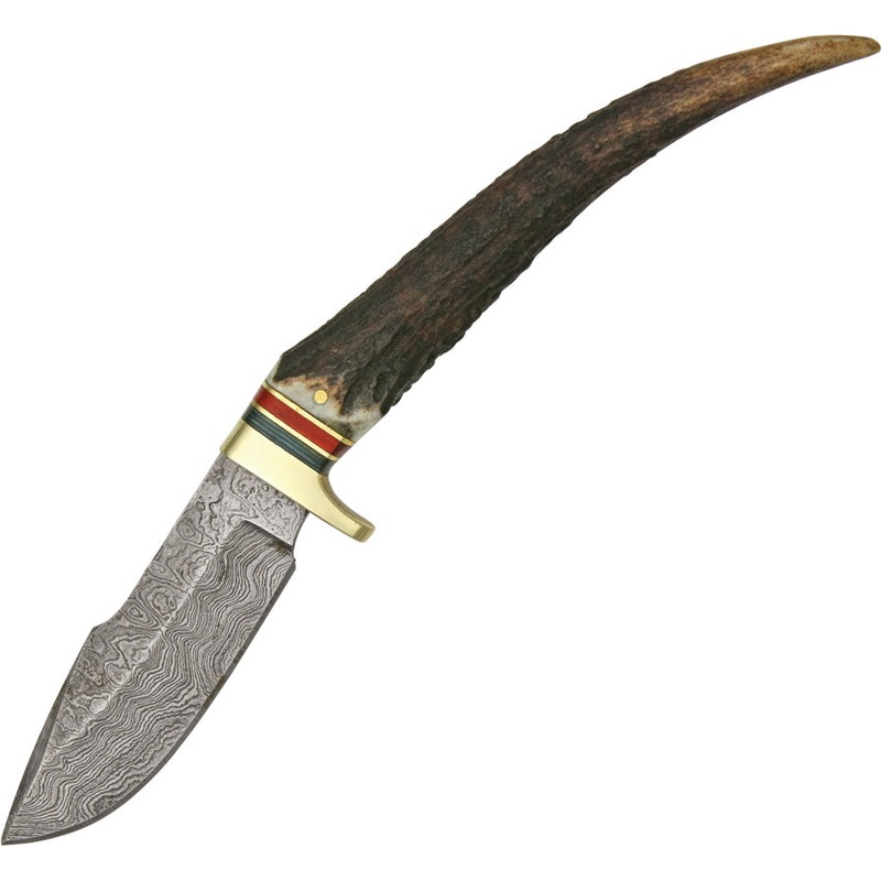 Damascus Stag Grip Hunter DM1029