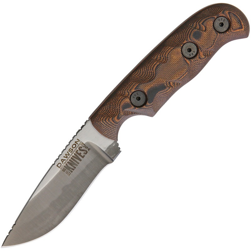 Dawson Knives Deep Notch Orange DEEP NOTCH BLACK ORANGE H