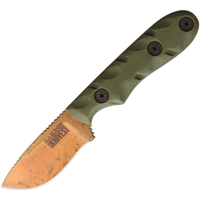 Dawson Knives Field Guide OD Green 696302763639