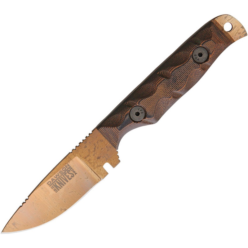 Dawson Knives Handyman Fixed Blade HANDY MAN BLK ORANGE