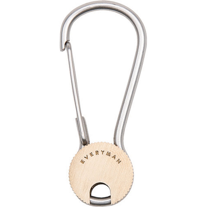 Everyman Cowan Carabiner Brass 011EMCCR