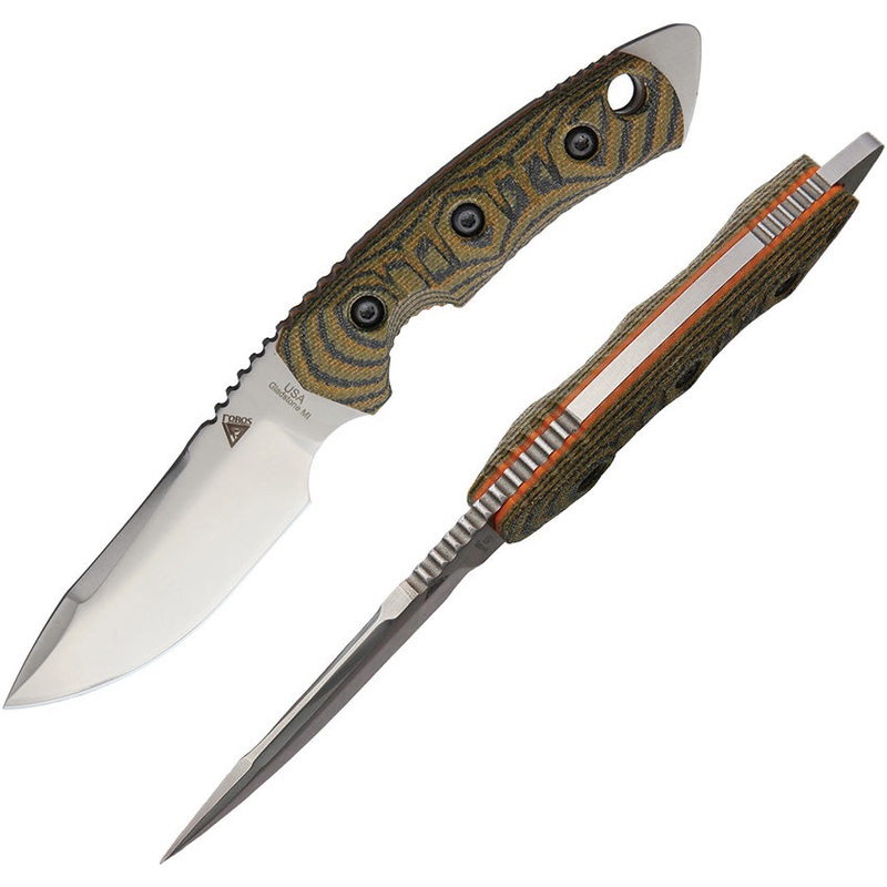 Fobos Knives Tier 1 Mini Orange Liner TIER1 MINI CAMO ORANGE LINER