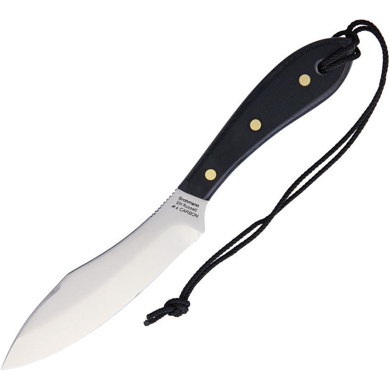 Grohmann Survival Knife Black Micarta M4C