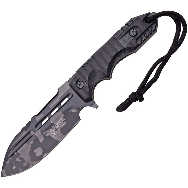 MTech Xtreme Fixed Blade Urban Camo/Black MX-8136UC