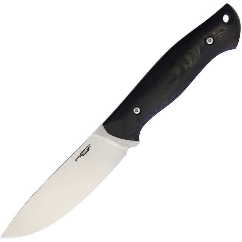 N.C. Custom Pride Fixed Blade PRIDE KNIFE BLACK SATIN