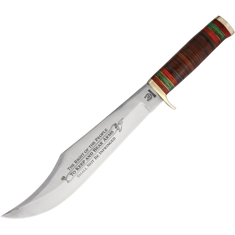 Rough Ryder 2nd Amendment Bowie RR1639NRA