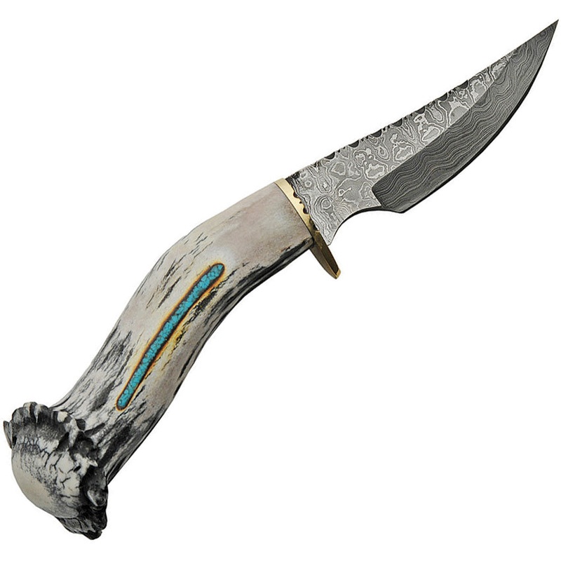 Rite Edge USA Skinner Damascus RU-DHDMB5