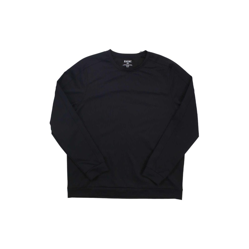 Rhone Mens Spar Notch Crewneck Top