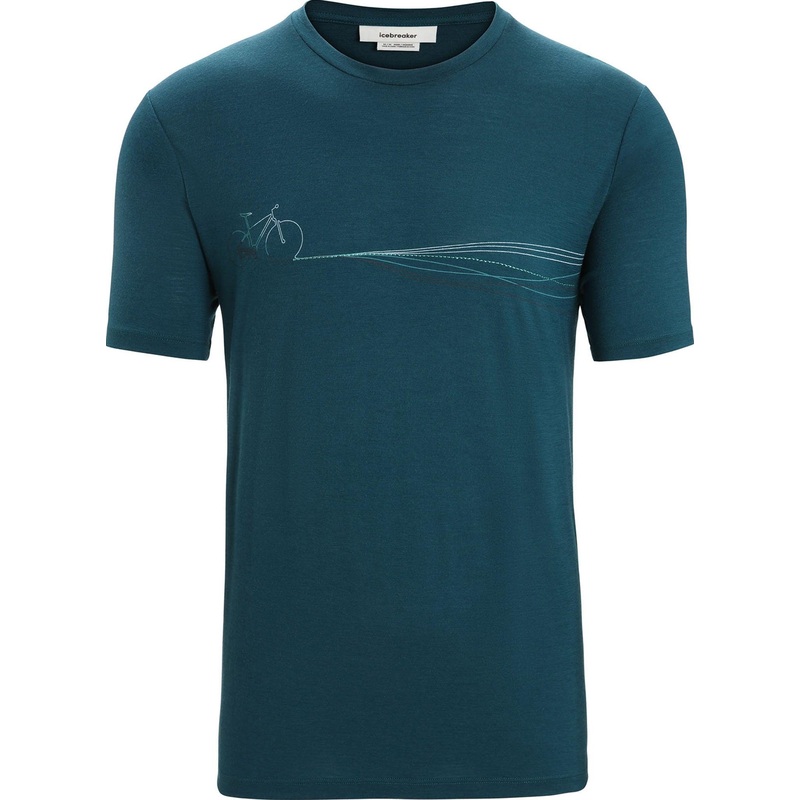 Icebreaker Mens Tech Lite II SS Tee - Cadence Path