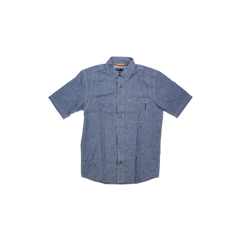 Orvis Men's Tech Chambray Work SS Shirt