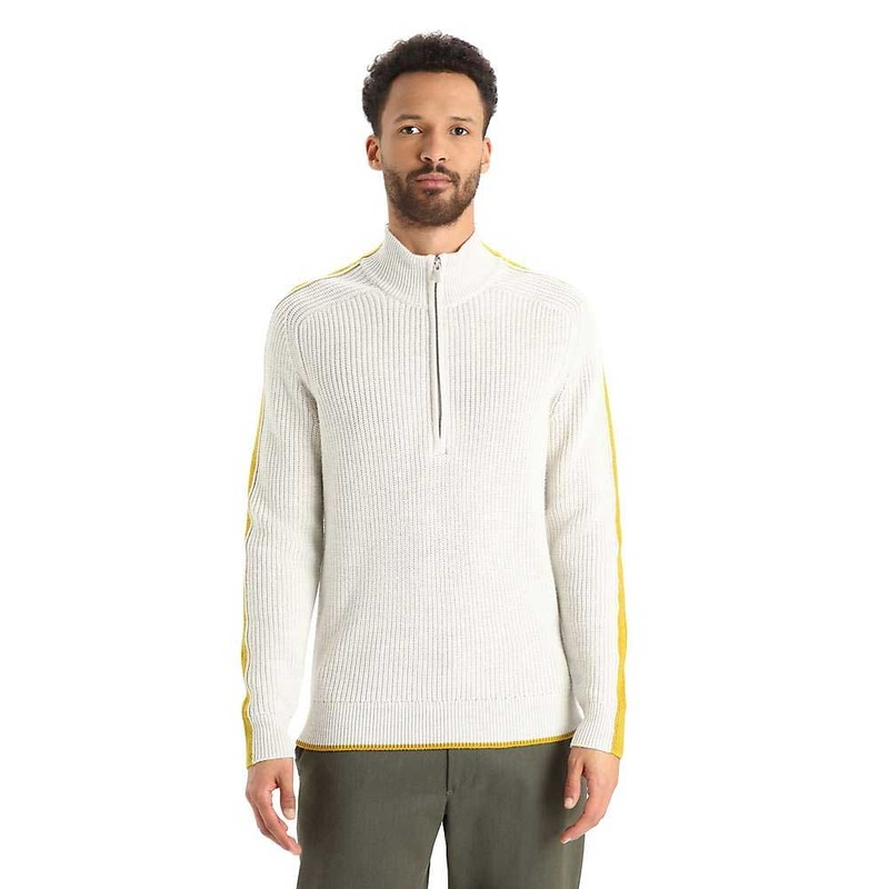 Icebreaker Mens Lodge LS Half Zip Sweater