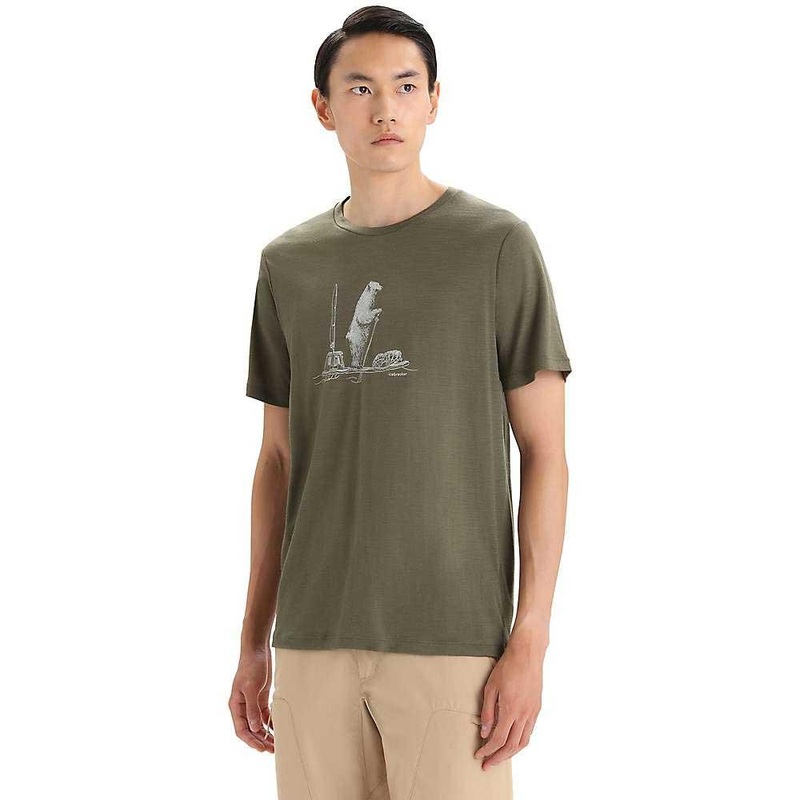 Icebreaker Men's Tech Lite II SS Tee - Polar Paddle